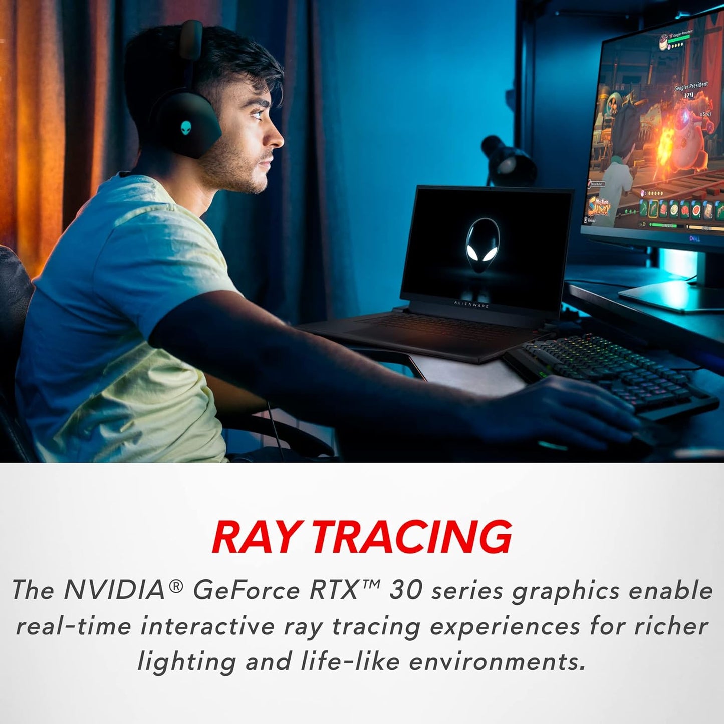 Dell M17R5 Alienware 17.3" 360Hz Gaming Laptop - Ryzen 9, RTX 3070 Ti