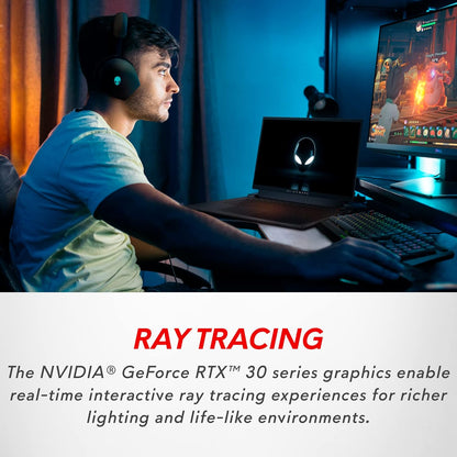 Dell M17R5 Alienware 17.3" 360Hz Gaming Laptop - Ryzen 9, RTX 3070 Ti