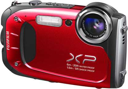 Fujifilm FinePix XP60 Red Waterproof Digital Camera