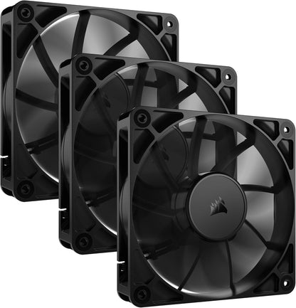 Corsair CO-9050189-WW RS120 120mm PWM Daisy-Chain Fans (3-Pack)