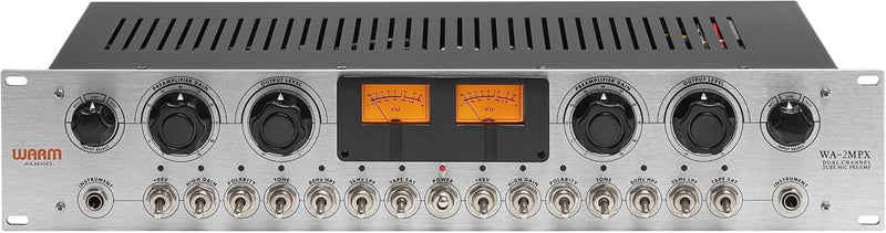 Warm Audio WA-2MPX Dual-Channel Tube Microphone Preamp — main product image