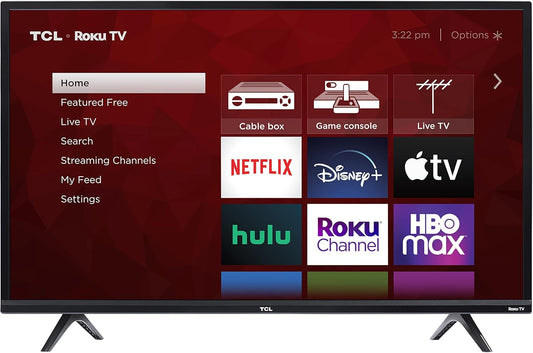 TCL 32S355 32-Inch HD Roku Smart TV (Renewed)