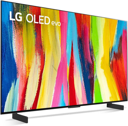LG E65LGOLED77C2PUA 77" 4K OLED TV S65Q Soundbar Bundle