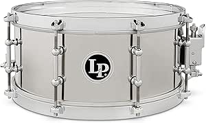 Latin Percussion LP5513-S 13" Stainless Steel Snare Drum