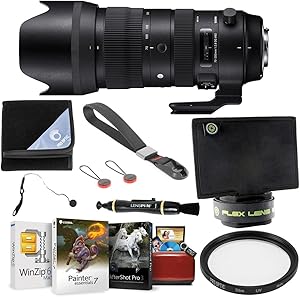 Sigma 70-200mm f/2.8 Sport Lens Nikon F Bundle