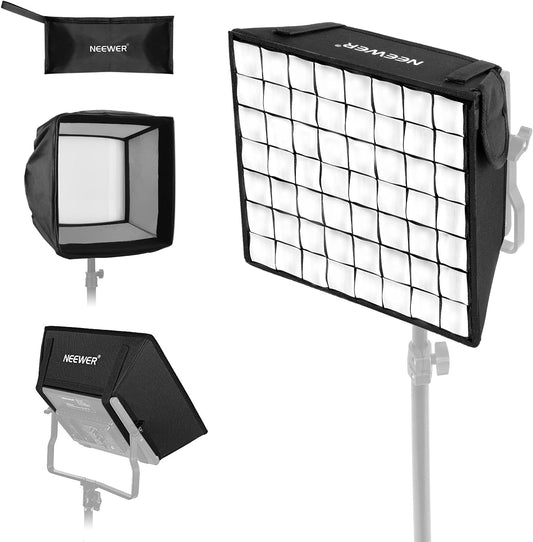 Neewer 10100877 Foldable Softbox Diffuser with Grid