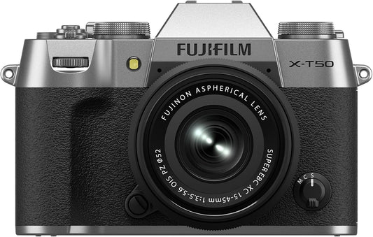 Fujifilm 16828868 X-T50 XC15-45mm Mirrorless Camera Kit