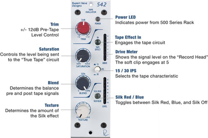 Rupert Neve Designs Portico 542 500 Series Tape Emulator