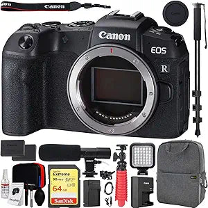 Canon E12CNEOSRPBODY EOS RP Mirrorless Camera Bundle
