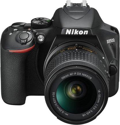 Nikon CRTNKD35001588KRB D3500 DSLR Camera 18-55mm Lens (Renewed)