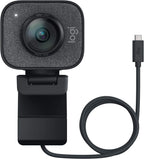 Logitech 960-001286 StreamCam 1080P HD 60fps Webcam (Renewed)