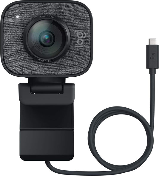 Logitech 960-001286 StreamCam 1080P HD 60fps Webcam (Renewed)