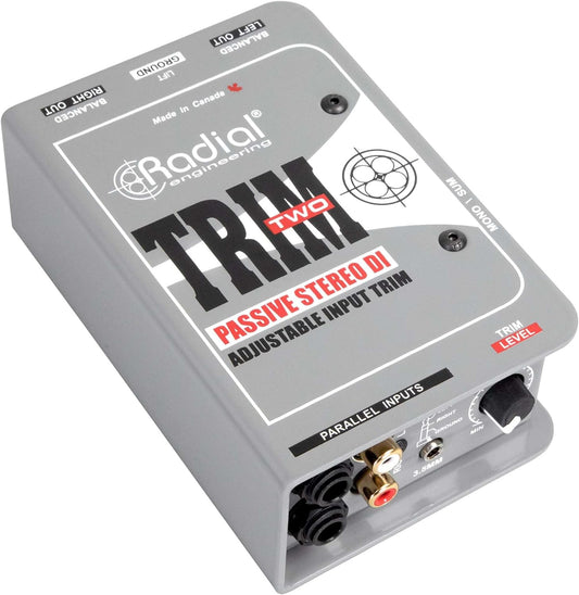 Radial Engineering R800 1117 Trim-Two 2-Channel Passive DI Box