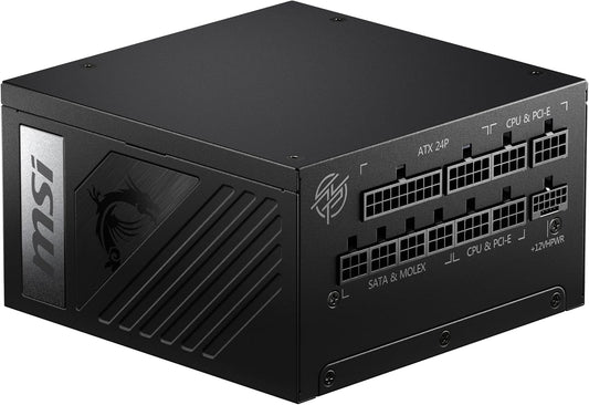MSI MPGA1000GPCIE5 1000W 80+ Gold PCIe 5.0 PSU