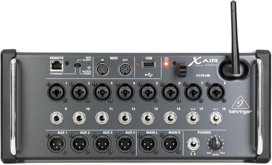 Behringer XR16 X Air Digital Mixer Tablet-Controlled