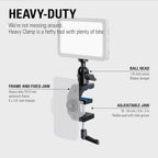 Elgato 21AAQ9901 Heavy Clamp Professional Camera Mount