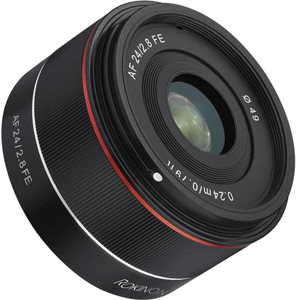Rokinon IO24AF-E AF 24mm f/2.8 Wide Angle Lens Sony E-Mount