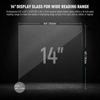 Neewer 33000066 14 inch DIY Teleprompter Glass