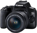 Canon Rebel SL3 EF-S 18-55mm + 75-300mm Lens Bundle Renewed