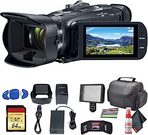 Canon 6CANHFG50P1 Vixia HF G50 UHD 4K Camcorder Bundle