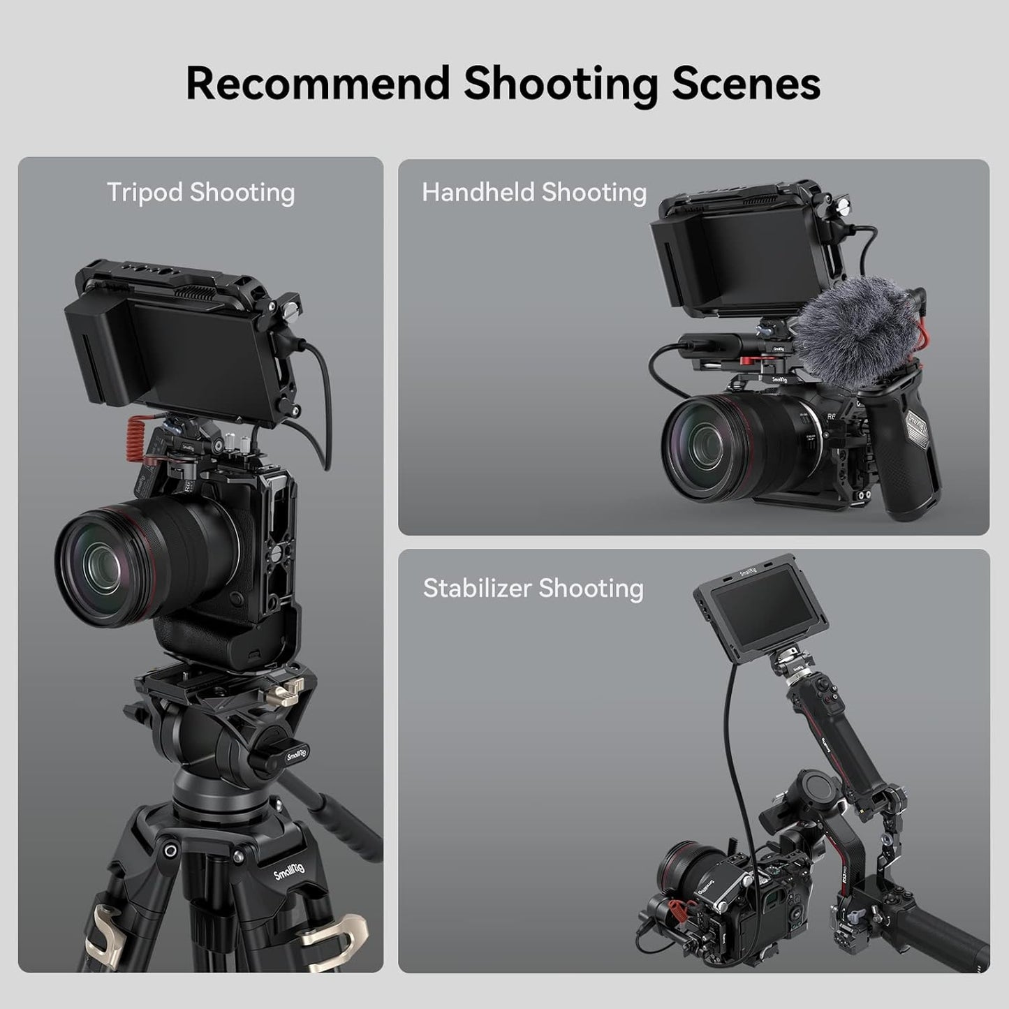SmallRig 4159-CF-FBA-US R6 Mark II Camera Cage