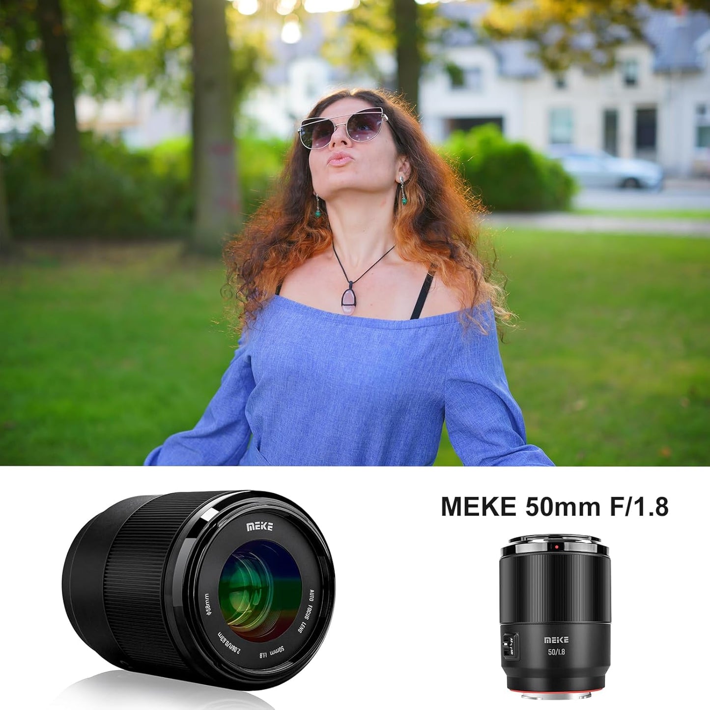 Meike 50mm F1.8 E Full Frame AF Lens Sony