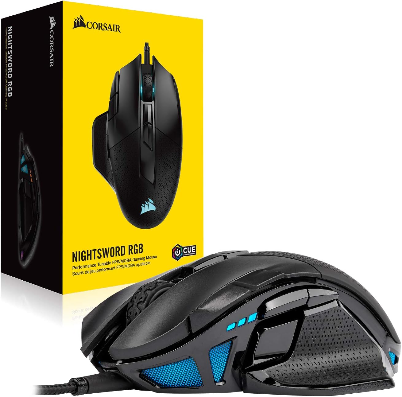 Corsair CH-9306011-NA NIGHTSWORD RGB Gaming Mouse