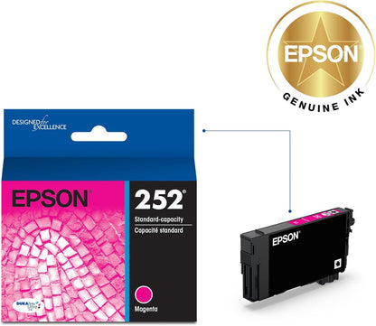 Epson T252320-S 252 DURABrite Magenta Standard Ink Cartridge