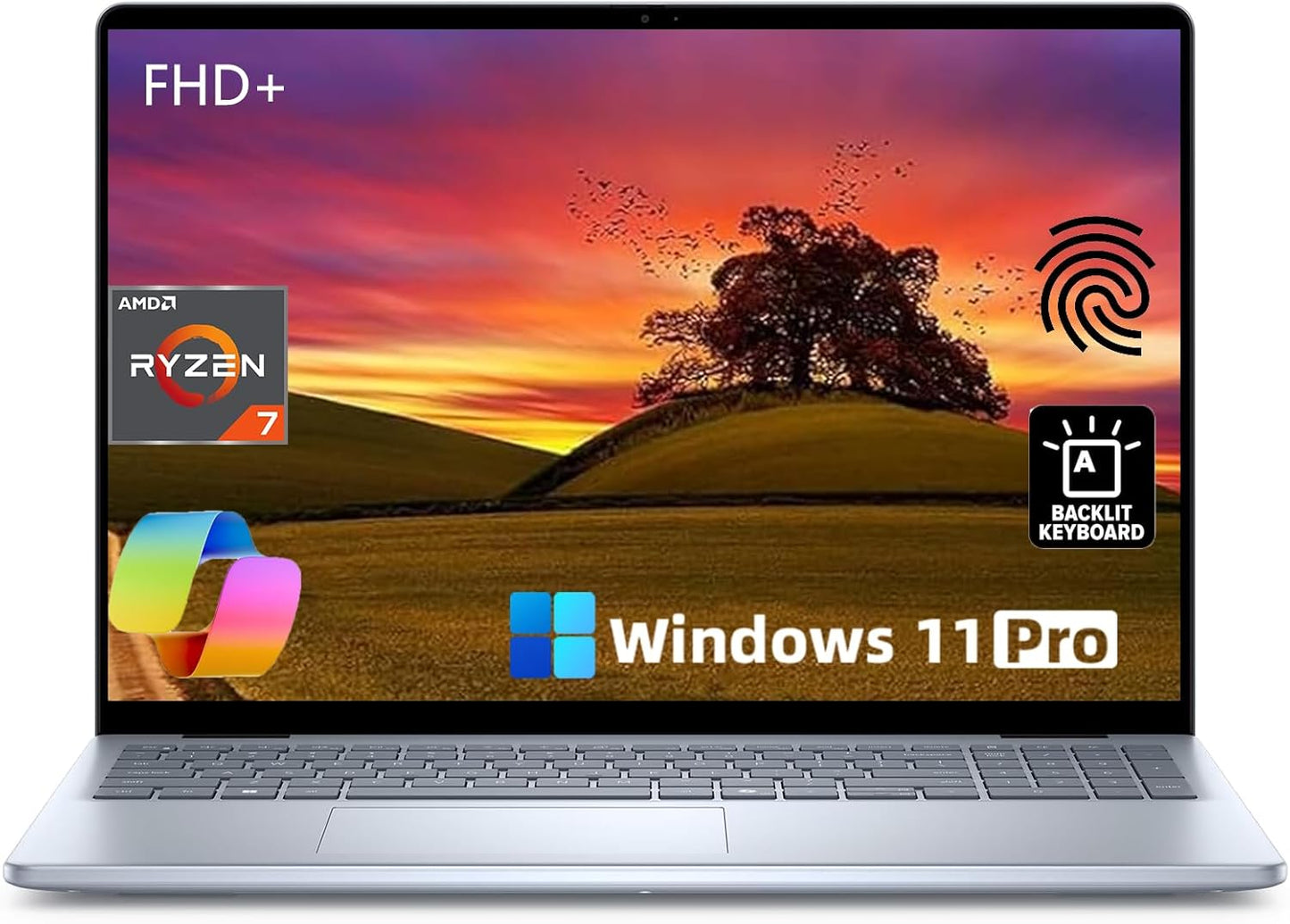 Dell Inspiron 16 Laptop Ryzen Pro Bundle