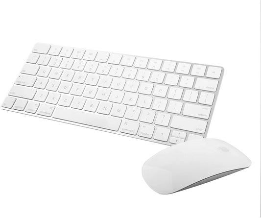 Apple MLA02LL/A Magic Keyboard Mouse Combo (Renewed)
