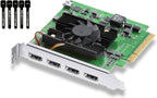 Blackmagic Design BDLKDVQDHDMI4K DeckLink Quad HDMI Capture Card