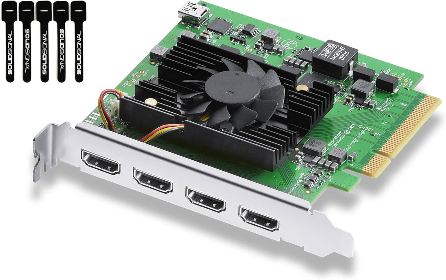 Blackmagic Design BDLKDVQDHDMI4K DeckLink Quad HDMI Capture Card