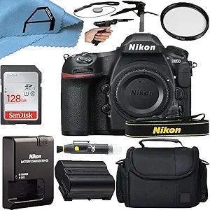 Nikon D850 DSLR Camera Body 45.7MP CMOS Sensor Bundle