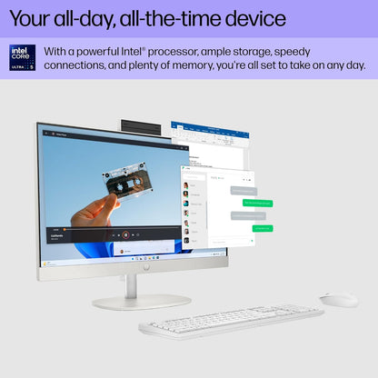 HP 9C9G0AA#ABA 24" All-in-One Desktop PC Ultra 5