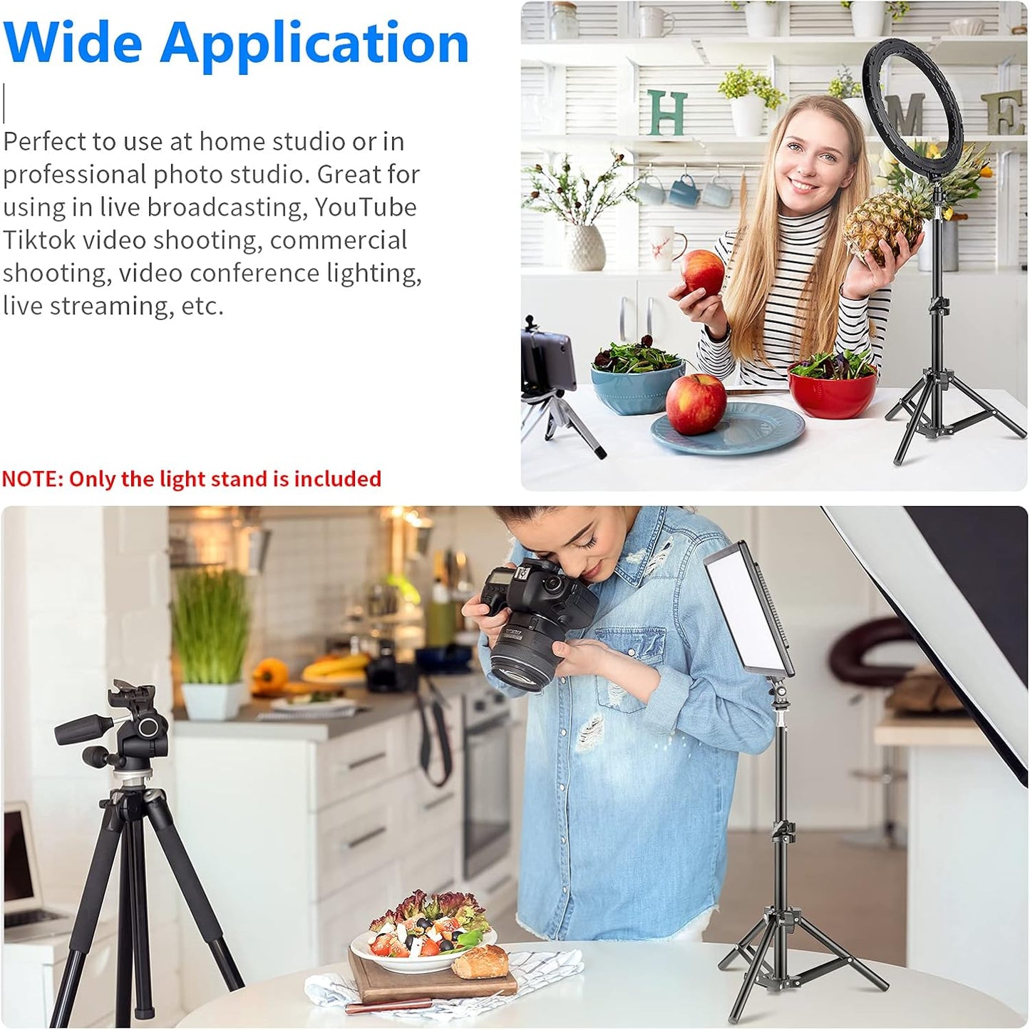 Neewer 10028121@@011 Mini Table Top Backlight Stand 20-Inch