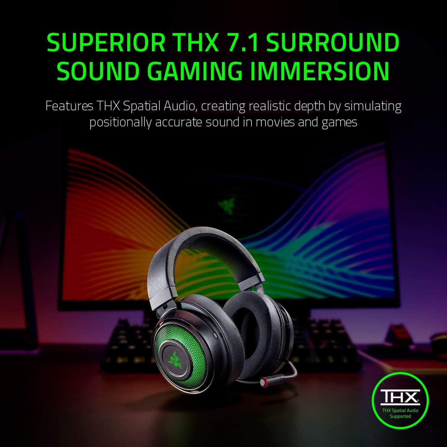 Razer RZ04-03180100-R3U1 Kraken Ultimate USB Gaming Headset