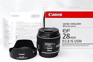 Canon EF2828IS 28mm f/2.8 Wide Angle Lens