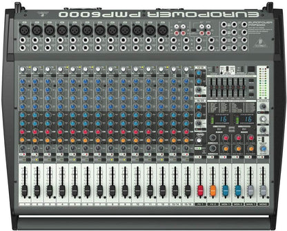 Behringer PMP6000 20-Channel 1600W Powered Mixer