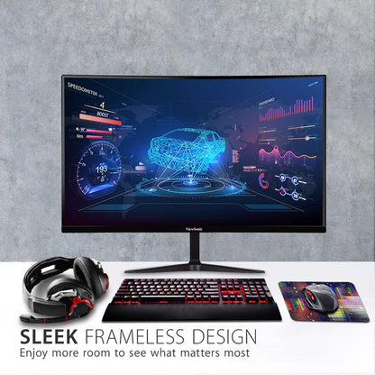 ViewSonic VX2718-PC-MHD 27" Curved 1080p 180Hz Gaming Monitor