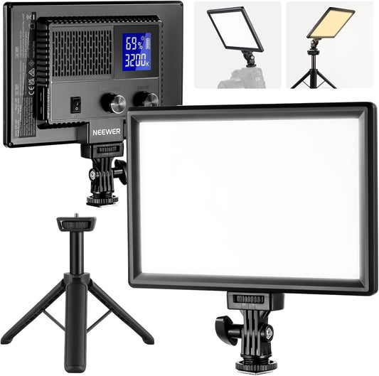 Neewer NL-116AI LED Video Light: Dimmable, 4000mAh
