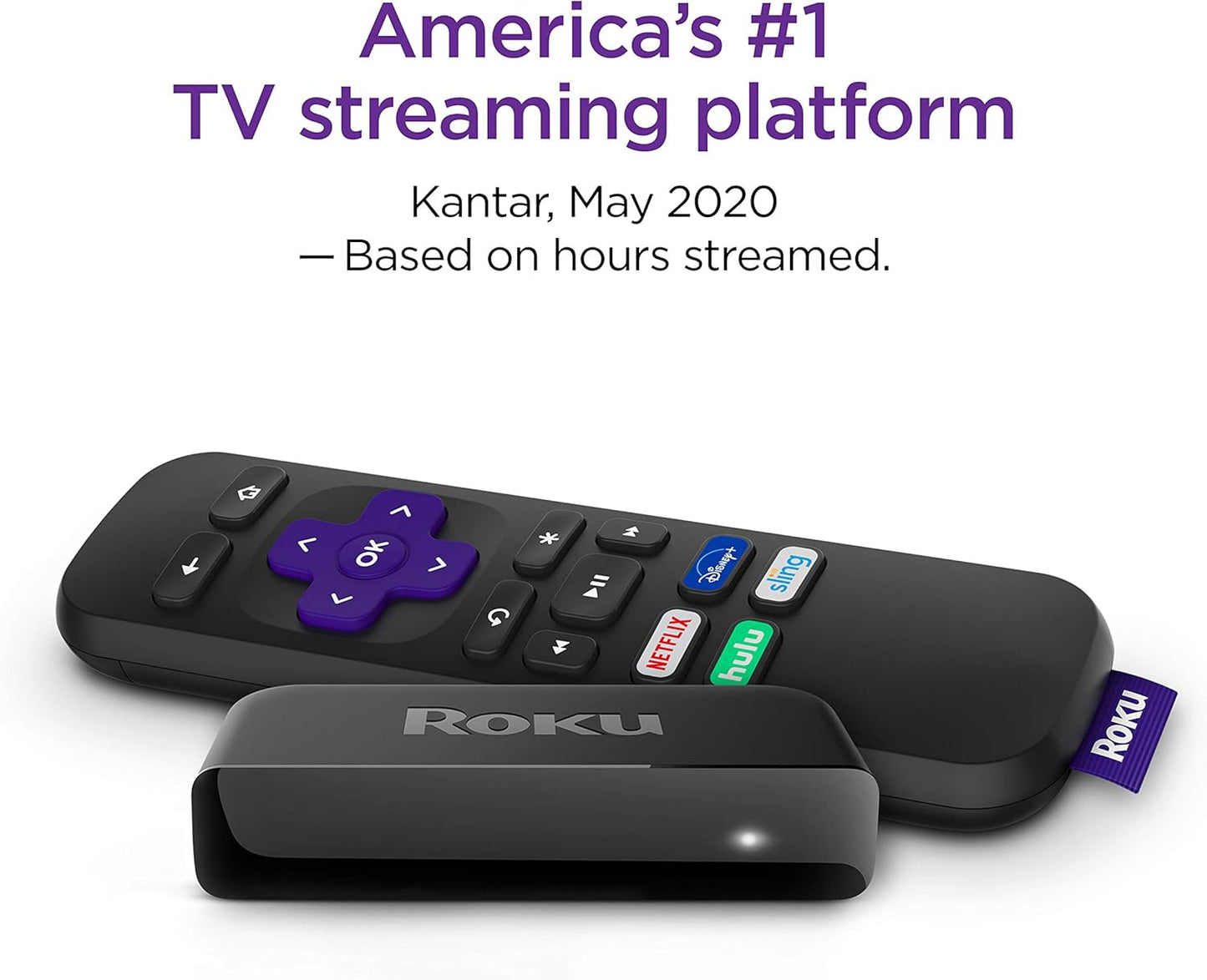 Roku Premiere 3920R 4K/HDR Streaming Media Player