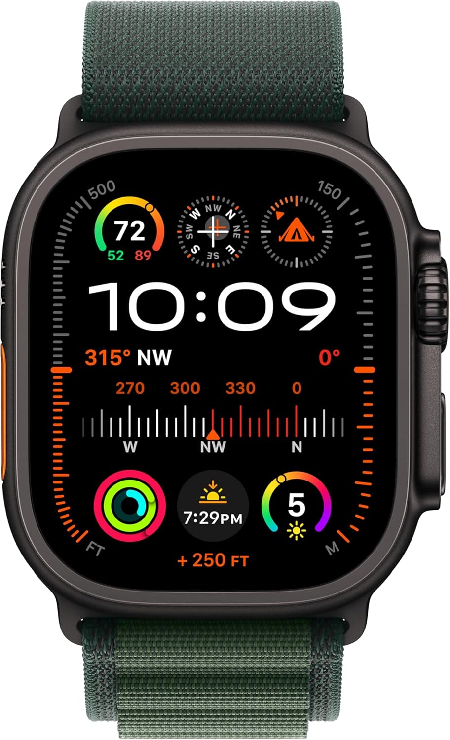 Apple Ultra 2 Renewed Black Titanium Watch