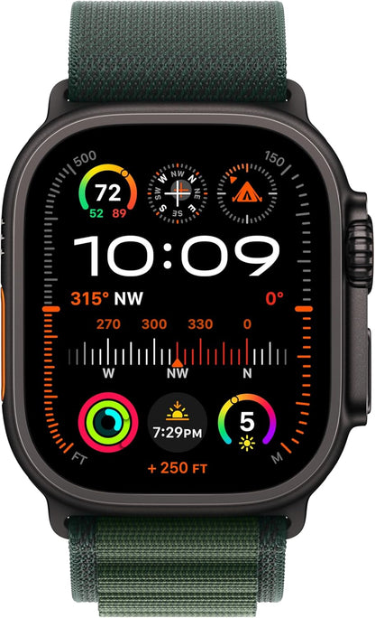 Apple Ultra 2 Renewed Black Titanium Watch