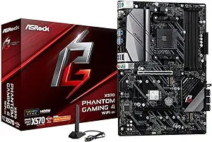 ASRock X570 PHANTOM GAMING 4 WIFI AX AM4 Motherboard — main product image