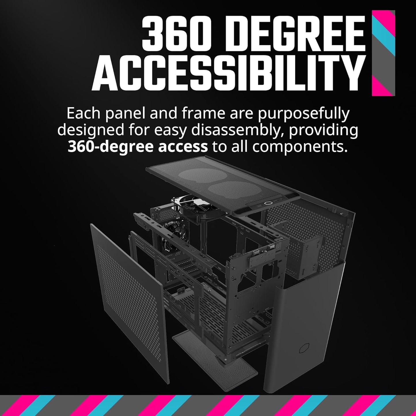 Cooler Master NR200 MCB-NR200-KNNN-S00 Mini-ITX PC Case
