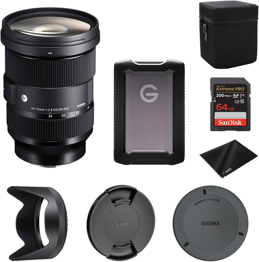 Sigma SIG578965-KIT2 Sony E-Mount Lens Bundle 1TB
