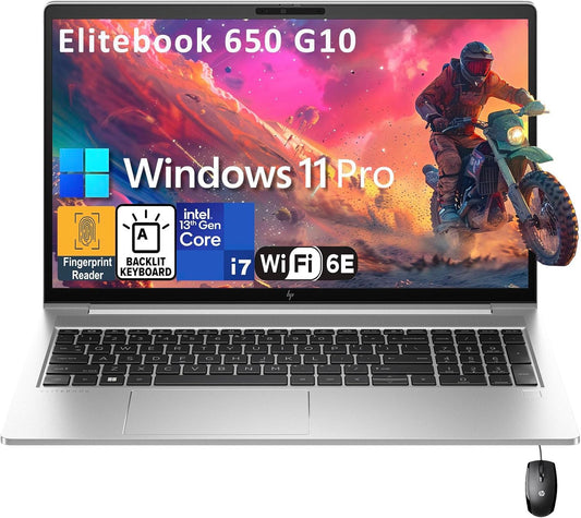 HP 650 G10 Elitebook 15.6" i7 Laptop 64GB 4TB SSD Win11 Pro