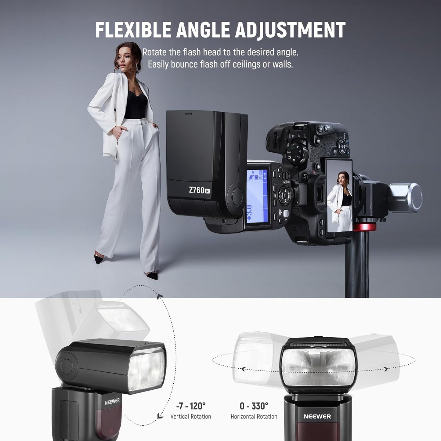 Neewer Z760-N TTL Speedlight Flash for Nikon