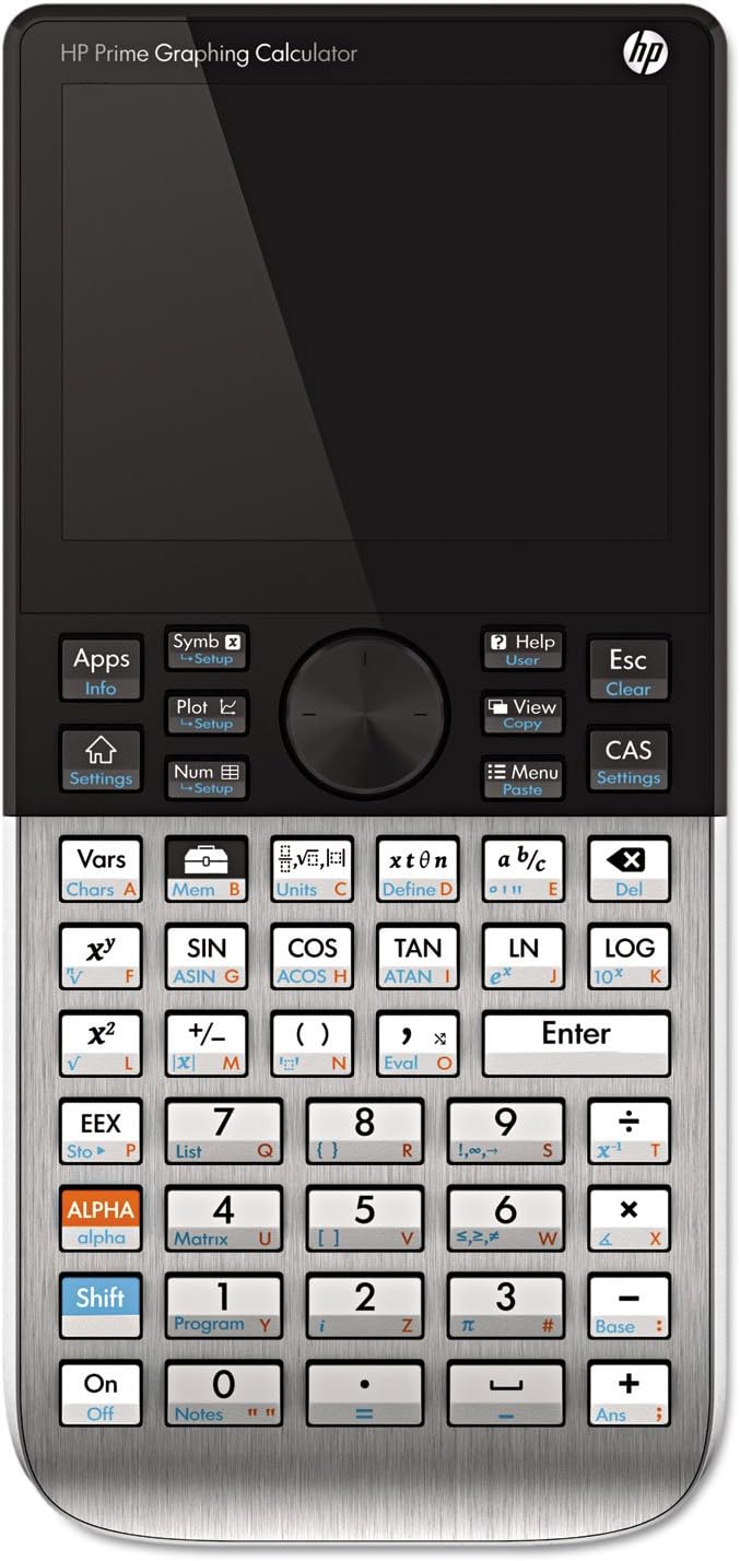 HP G8X92AA#B1K Prime v2 Graphing Calculator - CAS, Slim Design