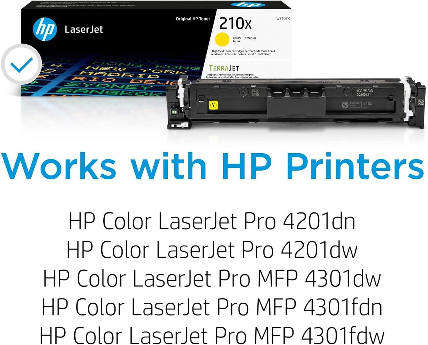 HP W2103X 210X Magenta High-Yield Toner Cartridge